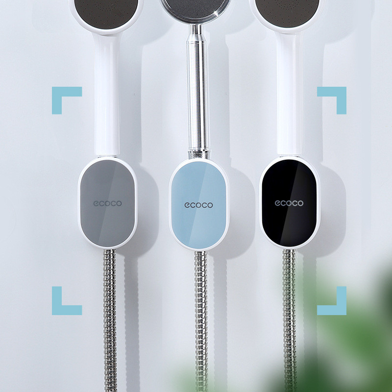 Reguleeritav dušipea hoidik pulgaga universaalse seinale kinnitatava dušipea kronsteiniga ilma puurita dušialuse vannitoatarvikuga