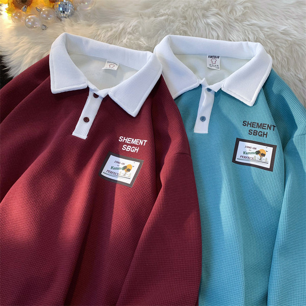 Įvairių spalvų vyriška palaidinė klasikine apykakle