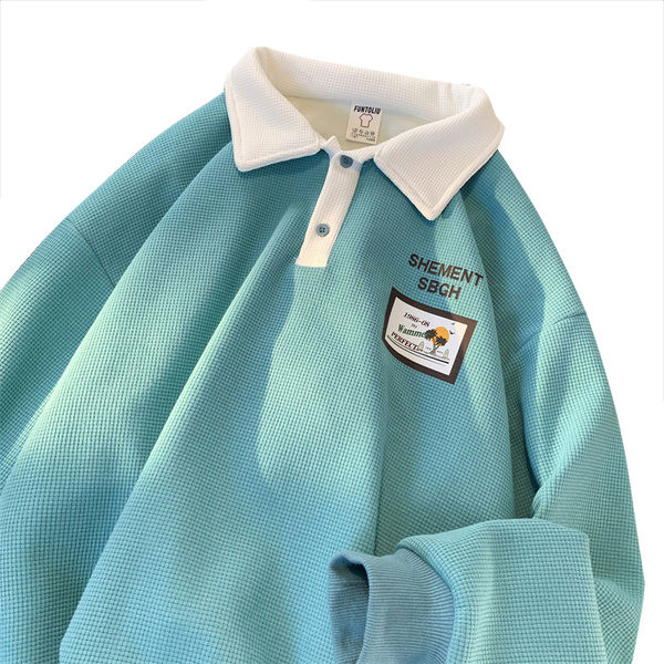 Įvairių spalvų vyriška palaidinė klasikine apykakle