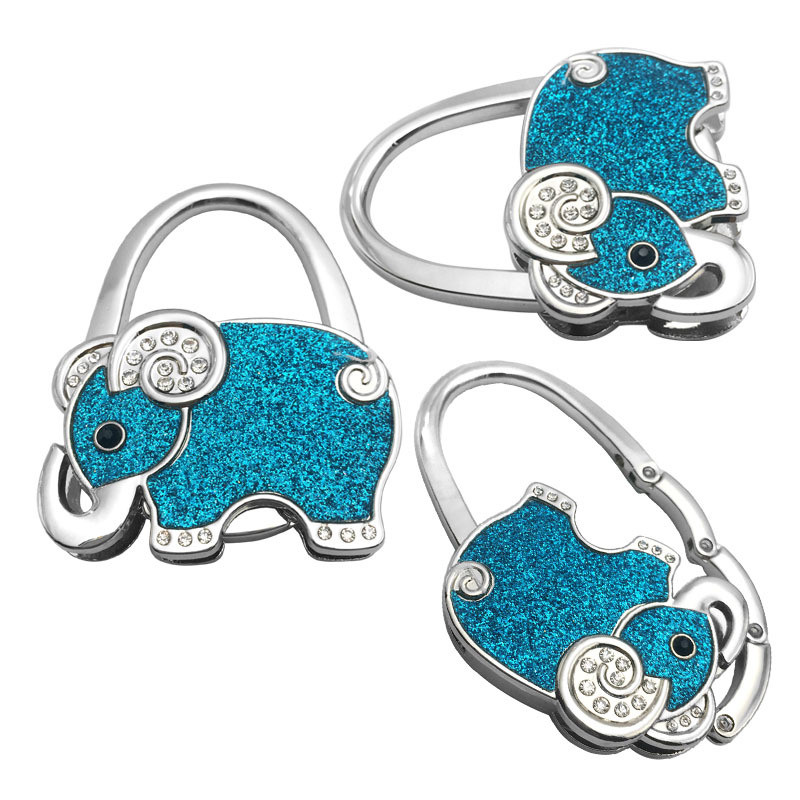 Cârlig pentru geantă din metal Genți de mână pentru masă Cârlige cu cataramă pentru agățat Suport portabil pentru geanta de mână Organizator pentru umeraș pentru geantă