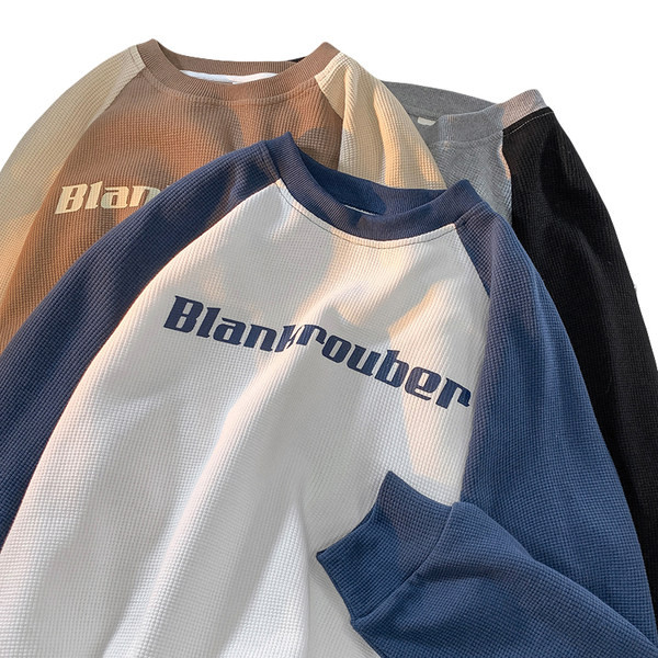 Muška bluza dugih rukava u tri boje sa natpisom