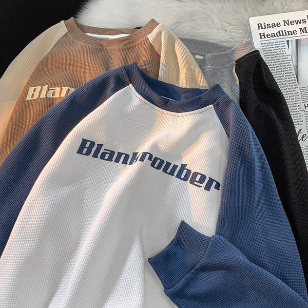 Muška bluza dugih rukava u tri boje sa natpisom