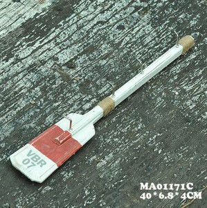 Νέος γάντζος 40 εκ. Ξύλινη ρόμπα κουπιών 1 τεμ Μεσογειακό στυλ Creative Quant Πετσέτα Μεταλλικοί γάντζοι τοίχου Κρεμάστρες για Ρούχα Διακόσμηση σπιτιού