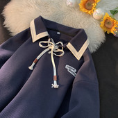 Bluza barbatesta model nou cu guler si cravate clasice