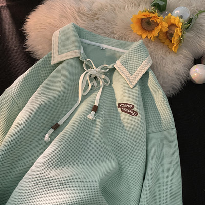 Bluza barbatesta model nou cu guler si cravate clasice