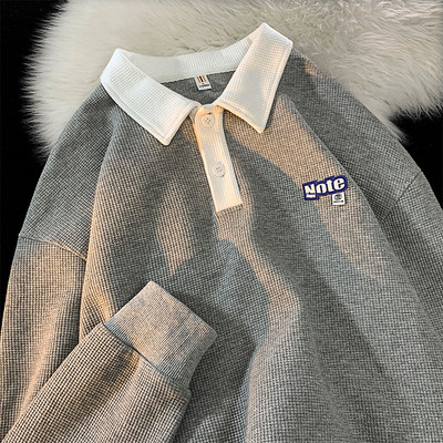 Muška bluza u tri boje sa kragnom