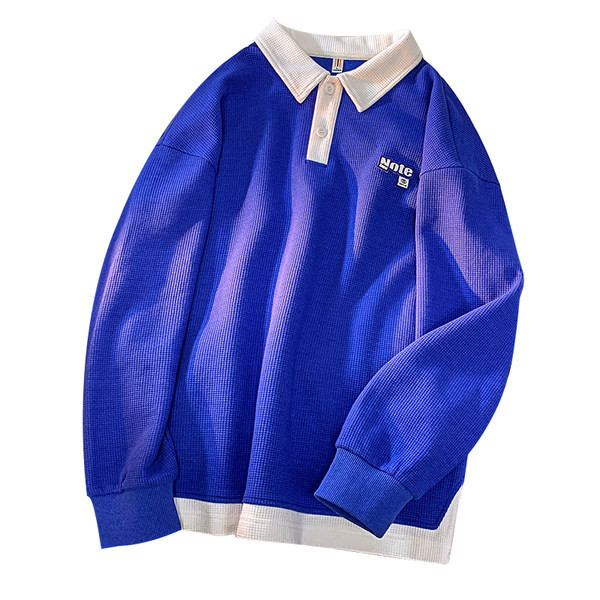 Muška bluza u tri boje sa kragnom