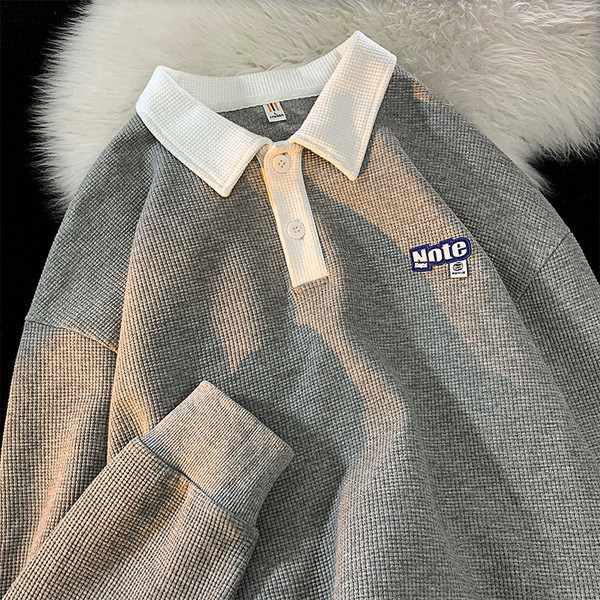 Muška bluza u tri boje sa kragnom