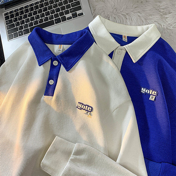 Muška bluza u tri boje sa kragnom