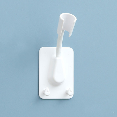 Zidne naljepnice Kuke Držač glave tuša Podesive naljepnice Nosač glave tuša Zidni nosač s 2 kuke Postolje Pribor za tuširanje