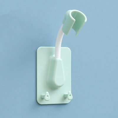 Zidne naljepnice Kuke Držač glave tuša Podesive naljepnice Nosač glave tuša Zidni nosač s 2 kuke Postolje Pribor za tuširanje