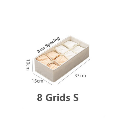 Medvilniniai skalbiniai, sulankstomi drabužiai, laikymo dėžutė, liemenėlė, apatinis trikotažas.