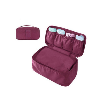 Multifunktsionaalne tualett-tarvete organiseerija Aluspesu Rinnahoidja Viimistluskott Ruumisäästja Suure mahutavusega kosmeetikakotid Veekindel reisikarp