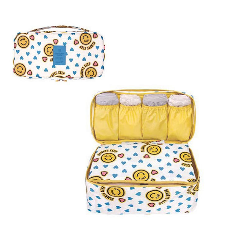 Multifunktsionaalne tualett-tarvete organiseerija Aluspesu Rinnahoidja Viimistluskott Ruumisäästja Suure mahutavusega kosmeetikakotid Veekindel reisikarp