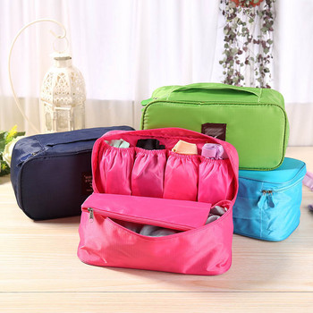 Νέα τσάντα αποθήκευσης κάλτσες σουτιέν Εσωρούχων Oxford Cosmetic Packing Αδιάβροχη τσάντα μακιγιάζ Cube Organizer ταξιδιωτικών αποσκευών