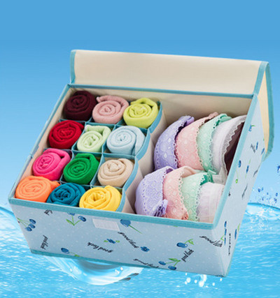 Vodootporna Oxford tkanina Kutija za pohranu donjeg rublja Komplet za kućnu pohranu Ladica Organizatori ormara Uštedite prostor Sklopive rešetke od 13