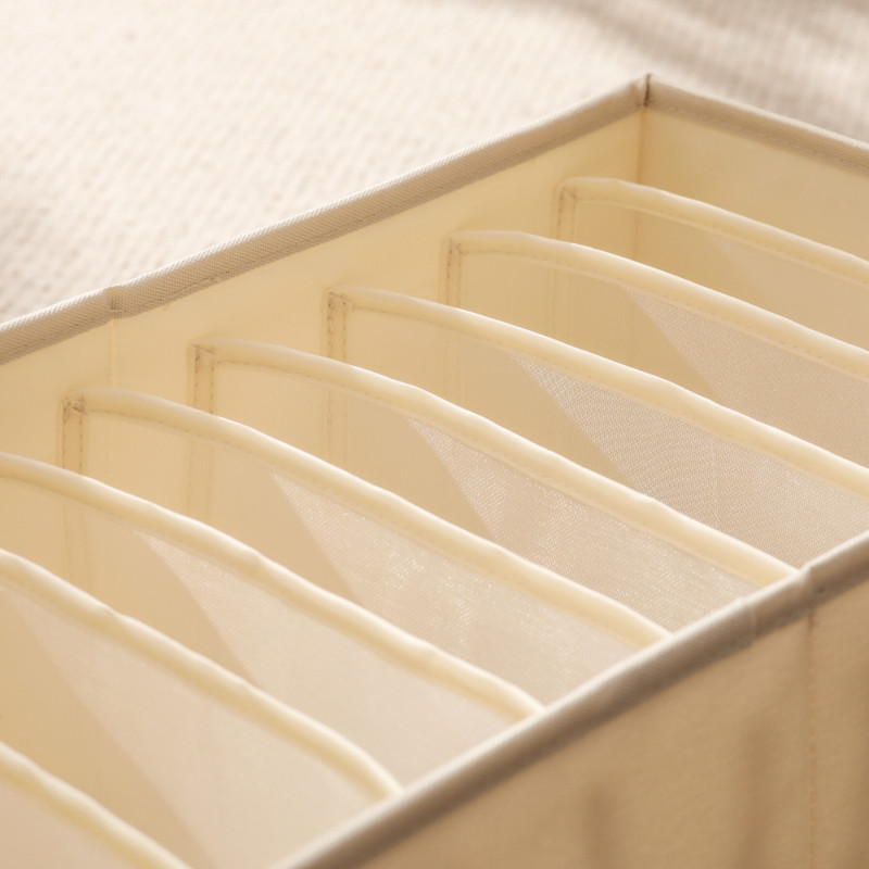 1 buc. Dulap lavabil Organizator de haine Despărțitor pliabil pentru dulap Sertar pentru lenjerie de corp Cutie de separare din plasă pentru tricou, jambiere, șosete