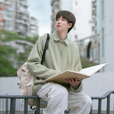 Vyriškos palaidinės švarus modelis trijų spalvų