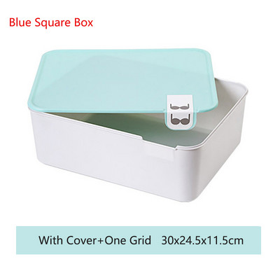 Cutie de depozitare pentru lenjerie de corp din plastic cu grilă 1/10/15 cu sertar organizator de dulap pentru lenjerie de corp Cutie de șosete Organizator de sutien cu capac