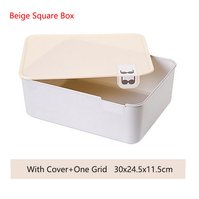 Cutie de depozitare pentru lenjerie de corp din plastic cu grilă 1/10/15 cu sertar organizator de dulap pentru lenjerie de corp Cutie de șosete Organizator de sutien cu capac