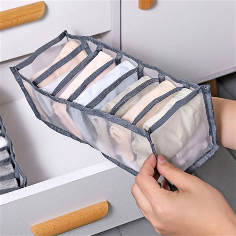 3 KOM Ladice za odjeću Organizator za kravate Grudnjak Čarape Sklopive traperice Kutije za pretince za odjeću Ormar Pregrada za donje rublje Gaćice