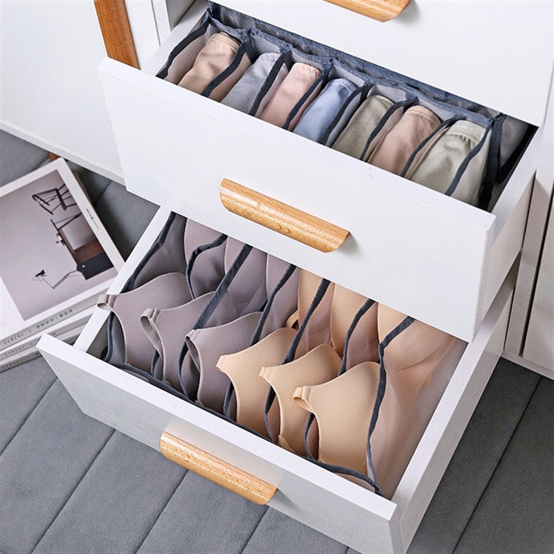 3 KOM Ladice za odjeću Organizator za kravate Grudnjak Čarape Sklopive traperice Kutije za pretince za odjeću Ormar Pregrada za donje rublje Gaćice