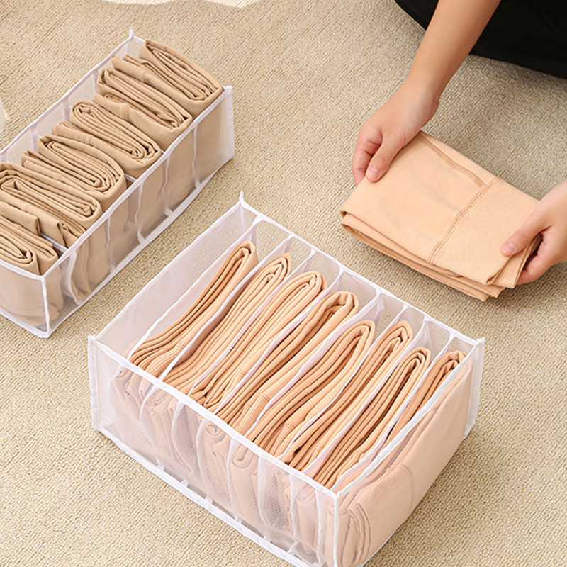 Sklopivi organizatori za ormar Pregrada Organizator za ladice Za donje rublje Grudnjak Čarape Traperice T-shirt Kutija za pohranu odjeće Organizator za odjeću