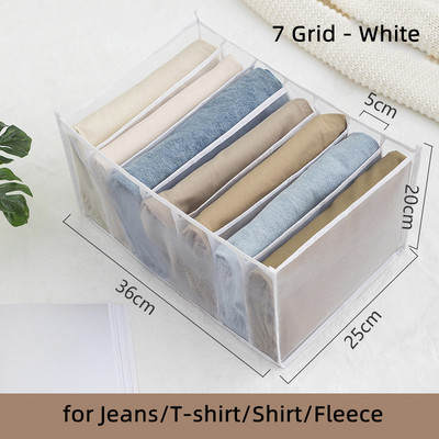 Organizatori ladica za donje rublje Traperice Hlače Čarape Grudnjak Kutija za pohranu Pregrada za ladice Sklopivi ormar Ormar Ladica za organizatore