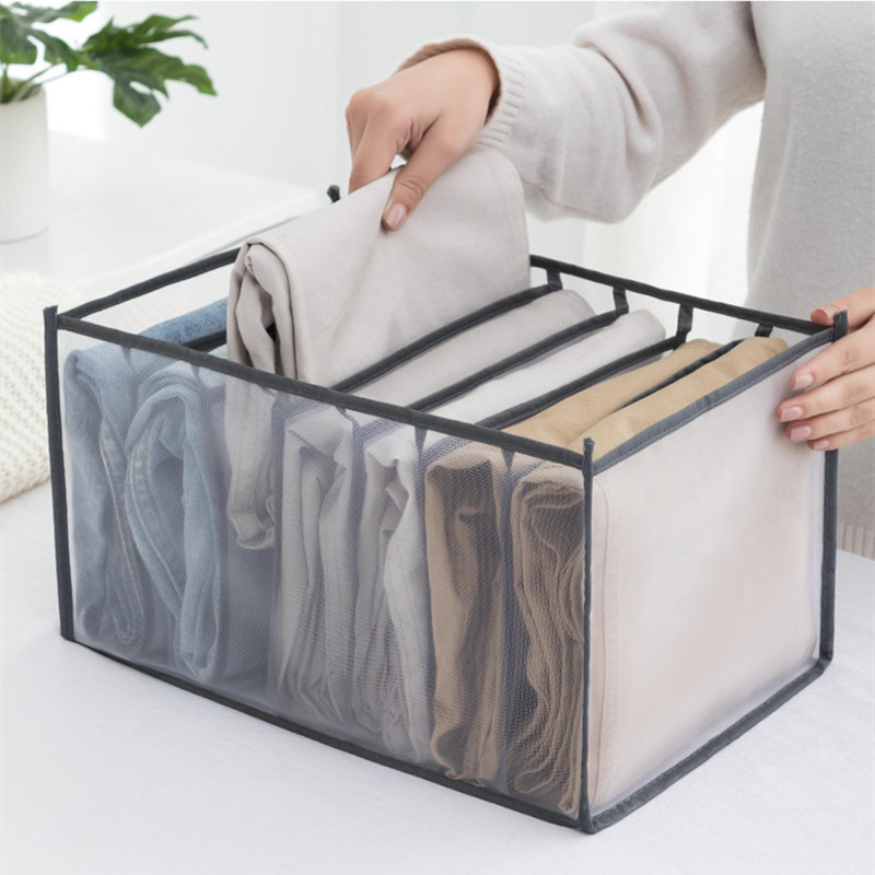 Organizatori ladica za donje rublje Traperice Hlače Čarape Grudnjak Kutija za pohranu Pregrada za ladice Sklopivi ormar Ormar Ladica za organizatore