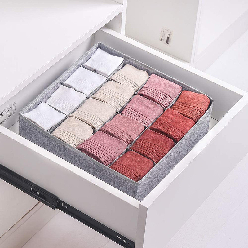 16 rešetki Kutije za odlaganje čarapa Organizatori sklopivih ormarića Organizatori za ladice Ormari za odjeću Donje rublje Kutija za odlaganje grudnjaka