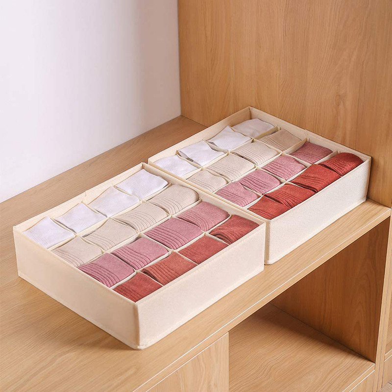 16 rešetki Kutije za odlaganje čarapa Organizatori sklopivih ormarića Organizatori za ladice Ormari za odjeću Donje rublje Kutija za odlaganje grudnjaka