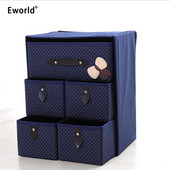 Eworld cu 3 straturi, 5 sertare, lenjerie intima, sutien, organizator, cutie de depozitare, sertar, dulap, articole diverse, clasificate, organizatoare pentru lenjerie intima, eșarfă, șosete