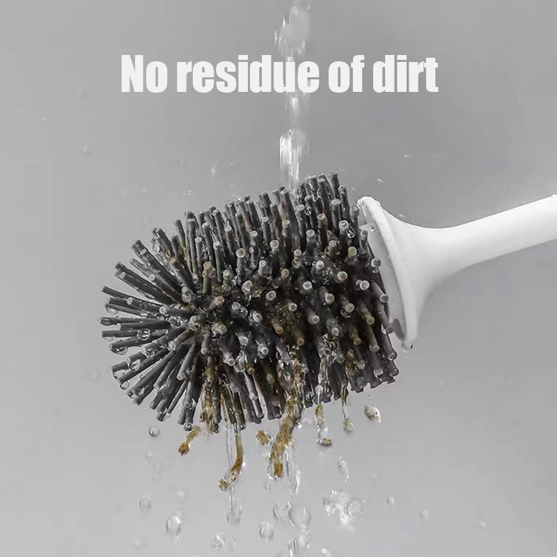 BAISPO TPR silikoonist tualettharja peaga seinale paigaldatav puhastustööriist dušš Kiire äravooluga põranda tüüp majapidamises kasutatavad vannitoatarvikud