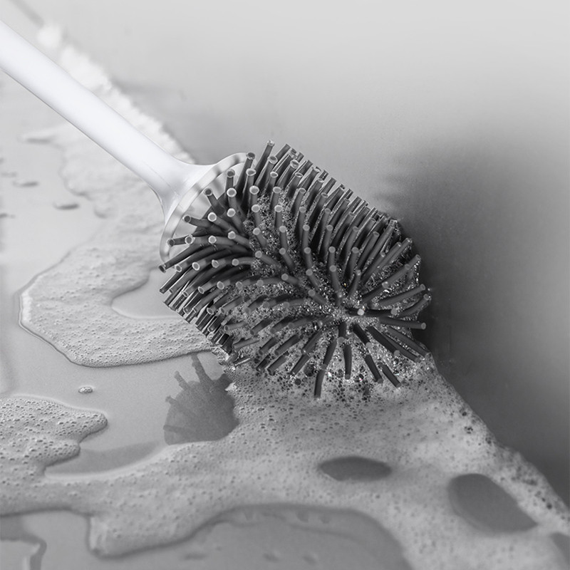 BAISPO TPR silikoonist tualettharja peaga seinale paigaldatav puhastustööriist dušš Kiire äravooluga põranda tüüp majapidamises kasutatavad vannitoatarvikud