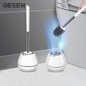 GESEW WC četka Četka za kućanstvo TPR materijal Zidna/podna duga ručka Pribor za čišćenje kupaonice