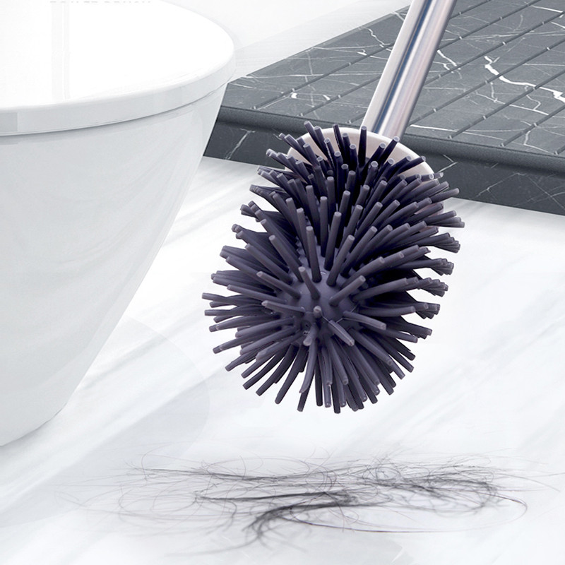 GESEW WC četka Četka za kućanstvo TPR materijal Zidna/podna duga ručka Pribor za čišćenje kupaonice