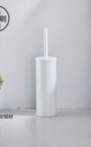 Luksuzni zlatni, crni aluminijski set držača četke za WC školjku Četka za čišćenje kupaonice Kupaonski pribor za čišćenje poda u kućanstvu