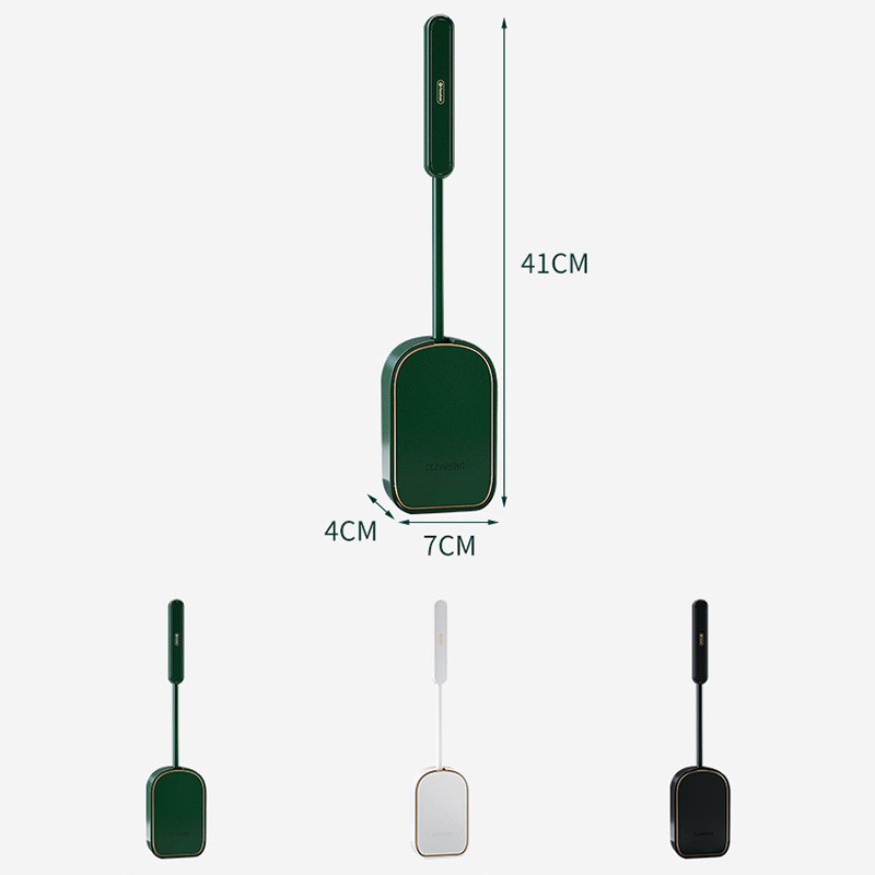 Zidna silikonska četka za WC školjku s alatima za čišćenje WC-a bez bušenja Četka za čišćenje u domaćinstvu Setovi kupaonskog pribora