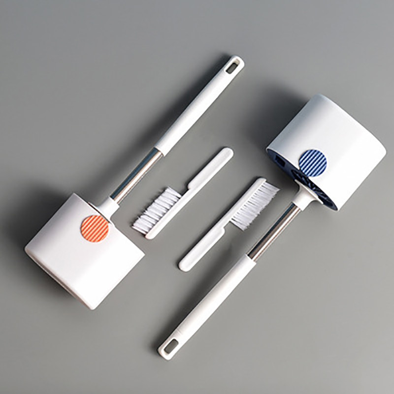 GURET silikoninis tualeto šepetys, ant sienos montuojamas ant grindų, tualeto valymo įrankiai su baziniu namų valymo šepečiu Vonios kambario priedai