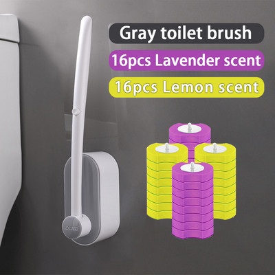 WC četka Jednokratna četka za WC dugu dršku Zamjenska WC četka Razni mirisi WC dodaci