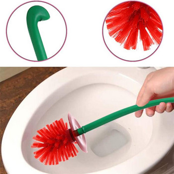 Creative Lovely Cherry Shape Lavatory Brush Brush & Holder Σετ Κόκκινη βούρτσα τουαλέτας θήκη τουαλέτας αξεσουάρ μπάνιου