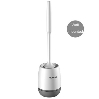 TPR minkštas tualeto šepetys Buitinis prie sienos arba ant grindų pastatomas valymo šepetys Vonios kambario priedai Valymo produktai