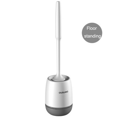 TPR minkštas tualeto šepetys Buitinis prie sienos arba ant grindų pastatomas valymo šepetys Vonios kambario priedai Valymo produktai