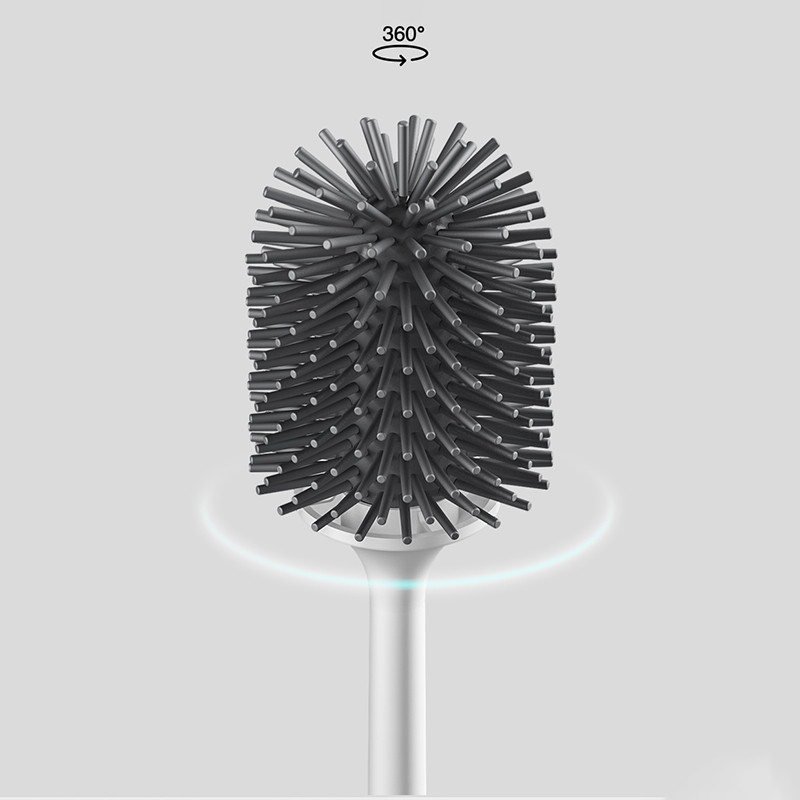 TPR minkštas tualeto šepetys Buitinis prie sienos arba ant grindų pastatomas valymo šepetys Vonios kambario priedai Valymo produktai