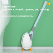 Tualeto šepetys Nardymo antis Minkšti plaukai Daugiakampiai ilga rankena Valymo šepetys Sieninis ploviklis Tualeto įrankiai Vonios tualeto priedai