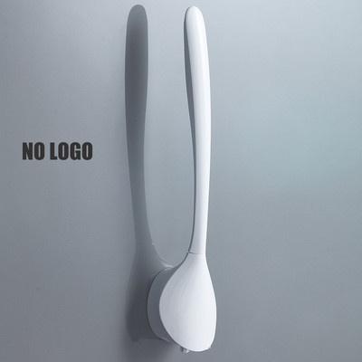 EKOMOI TPR silikonski držač WC četke Višenamjenska četka za čišćenje Montaža na zid Alati za čišćenje podova Set kupaonskog pribora