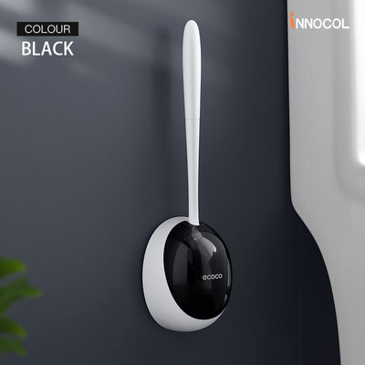 TPR silikonska glava četke, set četkica za WC školjku u obliku jajeta, alati, kućanski, zidni, kreativni dodaci za čišćenje kupaonice