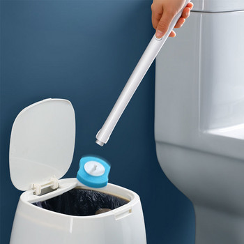 Четка за тоалетна Четка за еднократна употреба за тоалетна Модерна хигиенична четка за тоалетна Аксесоари за баня Инструмент за почистване с дълга дръжка за баня