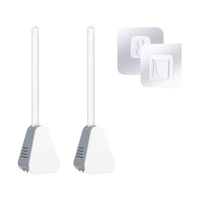 Četka za golf od 2 komada Silikonska čekinja za sušenje Držač za pohranu i organizaciju kupaonice Alat za čišćenje kupaonice WC pribor