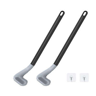 Četka za golf od 2 komada Silikonska čekinja za sušenje Držač za pohranu i organizaciju kupaonice Alat za čišćenje kupaonice WC pribor